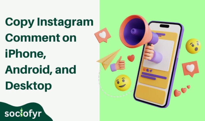 Copy Instagram Comment on iPhone, Android, and Desktop